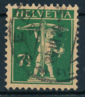 SCHWEIZ 1924 Nr 202 Zentrisch Gestempelt X6C2A5E - Gebraucht