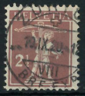 SCHWEIZ 1917 Nr 136 Zentrisch Gestempelt X6C2A8A - Usados