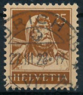 SCHWEIZ 1924 Nr 207x Zentrisch Gestempelt X6C2B12 - Used Stamps