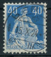 SCHWEIZ 1921 Nr 170b Zentrisch Gestempelt X6C2B5A - Used Stamps