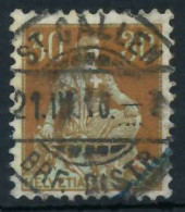 SCHWEIZ 1908 Nr 104 Zentrisch Gestempelt X6C2B36 - Used Stamps