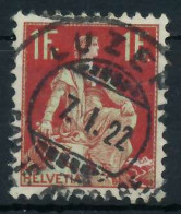SCHWEIZ 1908 Nr 109x Zentrisch Gestempelt X6C2B82 - Oblitérés
