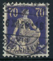 SCHWEIZ 1921 Nr 171x Zentrisch Gestempelt X6C2BA2 - Used Stamps