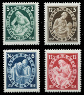 ÖSTERREICH 1937 Nr 642-645 Postfrisch X6FAF66 - Unused Stamps