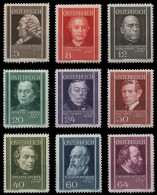 ÖSTERREICH 1937 Nr 649-657 Postfrisch X6FAF76 - Neufs