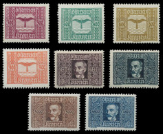 ÖSTERREICH 1922 Nr 425-432 Postfrisch X6FAF7A - Unused Stamps