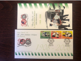 MALAYSIA  FDC COVER 2008 YEAR AMBULANCE EMERGENCY MEDICINE HEALTH MEDICINE STAMPS - Maleisië (1964-...)