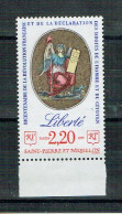 ST PIERRE & MIQUELON 1989 Y&T N° 499 NEUF** - Neufs