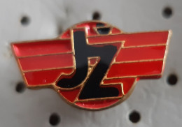 JZ Yugoslav Railway Locomotive Train Logo Yugoslavia Pin - Transportes