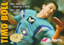 Germany / Allemagne 2006, Timo Boll - Tischtennis