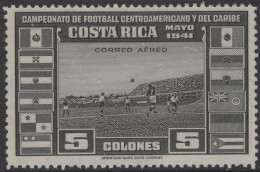 Costa Rica - Airmail - 5 Col - Football Championship - Mi 267 - 1941 - Costa Rica