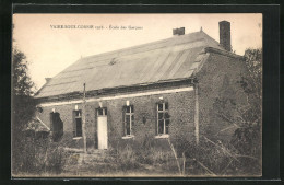 CPA Vaire-sous-Corbie, Ecole Des Garcons  - Corbie