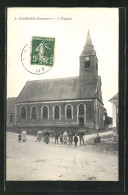 CPA Candas, L`Église,  Vue De L'Église  - Autres & Non Classés