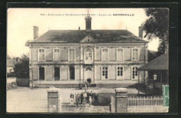 CPA Bernaville, L`Ecole, Hotel De Ville  - Sonstige & Ohne Zuordnung