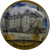 France, Jeton, Châteaux De La Loire, Langeais, Nickel, TTB - Otros & Sin Clasificación