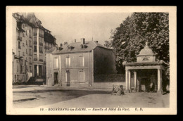 52 - BOURBONNE-LES-BAINS - BUVETTE ET HOTEL DU PARC - Bourbonne Les Bains