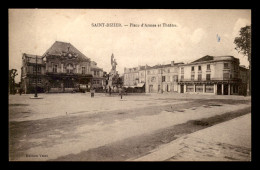 52 - ST-DIZIER - PLACE D'ARMES ET THEATRE - Saint Dizier