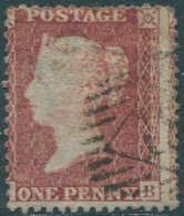 Great Britain 1855 SG29 1d Red QV **KB Die 2 FU (amd) - Non Classificati