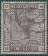 Great Britain 1883 SG179 2s.6d Deep Lilac QV FU (amd) - Autres & Non Classés