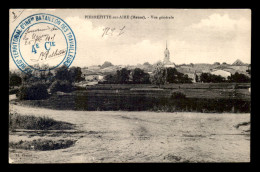 55 - PIERREFITTE-SUR-AIRE - VUE GENERALE - CACHET 70E RGT TERRITORIAL D'INF. BATAILLON DES TRAVAILLEURS - Pierrefitte Sur Aire