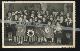 55 - TANNOIS -  ENFANTS DANS L'EGLISE ST-MARTIN EN 1950 - PHOTO ORIGINALE - Andere & Zonder Classificatie