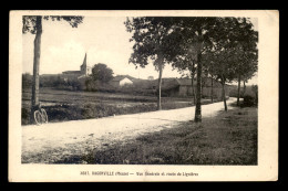 55 - DAGONVILLE - VUE GENERALE ET ROUTE DE LIGNIERES - SANS EDITEUR - Autres & Non Classés