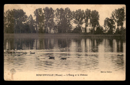 55 - BOUCONVILLE - L'ETANG ET LE CHATEAU -  EDITEUR THIRION - Otros & Sin Clasificación