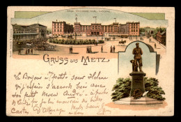 57 - METZ - CARTE LITHOGRAPHIQUE GRUSS  - Metz