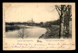 57 - METZ - VUE PRISE DU BORD DU CANAL - Metz