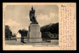 57 - METZ - MONUMENT DU MARECHAL NEY - CHARLES BERNHOEFT LUXEMBOURG N°889 - SERIE METZ N°9 - Metz