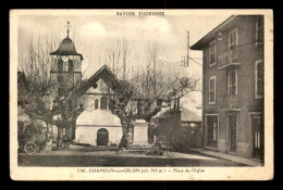 73 - CHAMOUX-SUR-GELON - PLACE DE L'EGLISE - Chamoux Sur Gelon