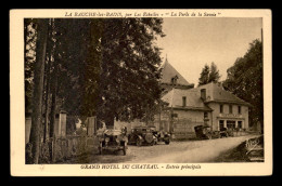 73 - LA BAUCHE-LES-BAINS - GRAND HOTEL DU CHATEAU - AUTOMOBILES ANCIENNES - Sonstige & Ohne Zuordnung