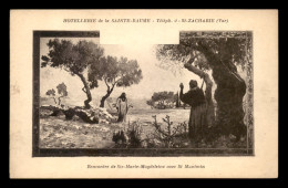 83 - ST-ZACHARIE - HOTELLERIE DE LA STE-BAUME - TABLEAU RELIGIEUX - Saint-Zacharie