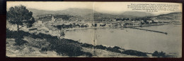 83 - SANARY-SUR-MER - VUE GENERALE - CARTE DOUBLE PANORAMIQUE - Sanary-sur-Mer