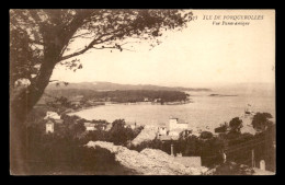 83 - ILE DE PORQUEROLLES - VUE PANORAMIQUE - Porquerolles