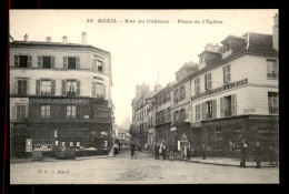 92 - RUEIL - RUE DU CHATEAU - PLACE DE L'EGLISE - PATISSERIE TOUTAN - Rueil Malmaison