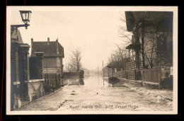 92 - RUEIL - INONDATIONS DE 1910 - AVENUE VICTOR HUGO - Rueil Malmaison