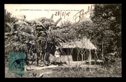 GUYANE - ENVIRONS DE CAYENNE - CASE A CULTIVATEURS SUR LA ROUTE DE STOUPAN - Autres & Non Classés