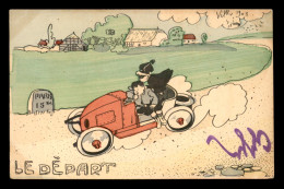 ILLUSTRATEURS - AUTOMOBILE DE COURSE - LE DEPART - 1900-1949