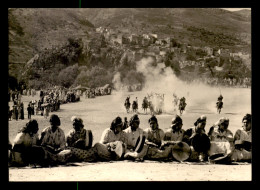 MAROC - DANSEUSES CLOIRATES ET FANTASIA- SERIE VISAGE PHOTOGRAPHIQUE DU MAROC -PHOTO EDITION BERNARD ROUGET, CASABLANCA  - Andere & Zonder Classificatie