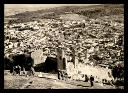 MAROC - FES -  VUE DU TOMBEAU DES MERINIDES - SERIE VISAGE PHOTOGRAPHIQUE DU MAROC - EDIT BERNARD ROUGET, CASABLANCA  - Fez