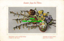 R601264 Easter Joys Be Thine. Eastertides Sweet Message Brings Comfort To Heart. - Wereld