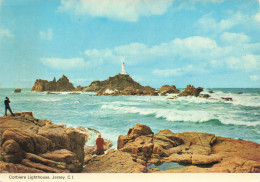 CPSM Corbière Lighthouse,Jersey        L2880 - La Corbiere