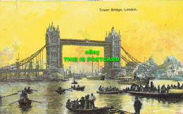 R603076 London. Tower Bridge. Postcard - Sonstige & Ohne Zuordnung