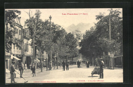 CPA Luchon, L`Allée D`Étigny  - Luchon