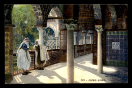 SCENES ET TYPES - TUNISIE - PALAIS ARABE  - EDITEUR LEHNERT & LANDROCK  - Túnez