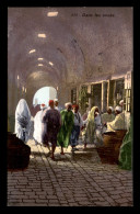 SCENES ET TYPES - TUNISIE - DANS LES SOUKS  - EDITEUR LEHNERT & LANDROCK  - Tunesien