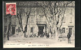 CPA Aups, L`Hôtel De Ville  - Aups