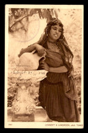 SCENES ET TYPES - TUNISIE - FEMME ARABE A LA FONTAINE - EDITEUR LEHNERT & LANDROCK - SERIE TYPES D'ORIENT - Tunisia