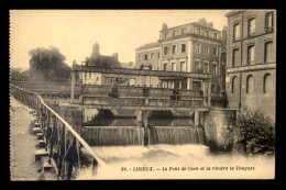 14 - LISIEUX - LE PONT DE CAEN ET LA RIVIERE LA TOUQUES - Lisieux